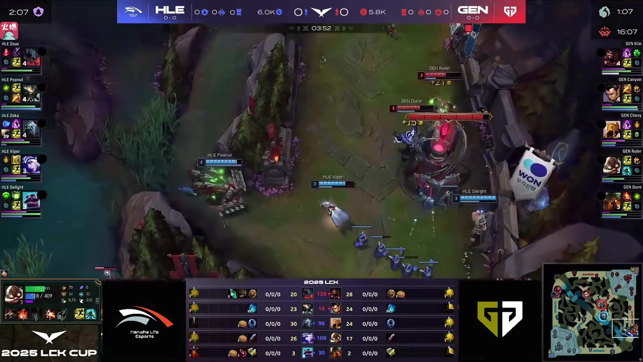 Sask看Zeus剑魔2-6狂送 GEN2比0爆杀HLE：这不是宙斯 送疯了！